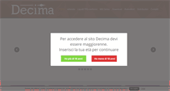 Desktop Screenshot of decimaliquid.com